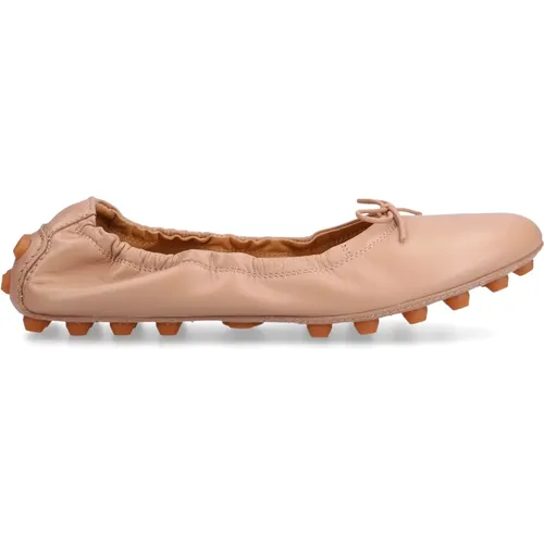 Stylish Bubble Calfskin Ballerinas , female, Sizes: 6 UK, 4 1/2 UK, 5 1/2 UK, 3 UK, 7 UK, 4 UK - TOD'S - Modalova