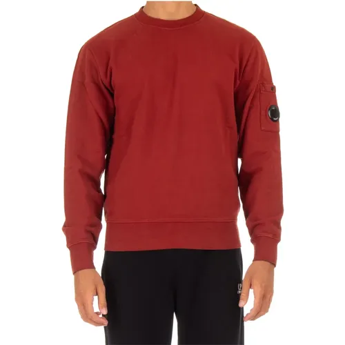 Bordeaux Resist Dyed Sweater , male, Sizes: M, XL, L - C.P. Company - Modalova