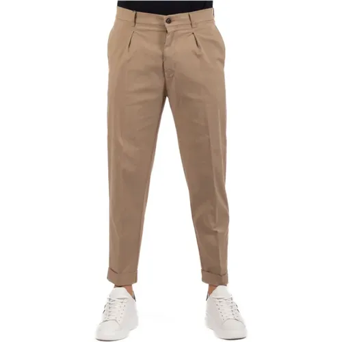 Mens Casual Pants , male, Sizes: L, S, M, XS - Berwich - Modalova