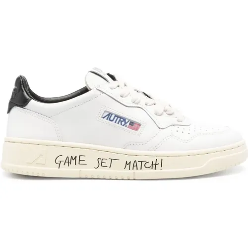 Low Medalist Sneakers with Side Logo , female, Sizes: 4 UK, 6 UK, 3 UK, 5 UK - Autry - Modalova