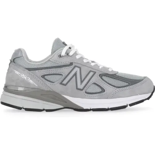 Graue Wildleder-Sneakers für Mann und Frau , Damen, Größe: 40 EU - New Balance - Modalova