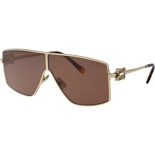 Stylish Sunglasses for Fashionable Look , female, Sizes: 69 MM - Miu Miu - Modalova
