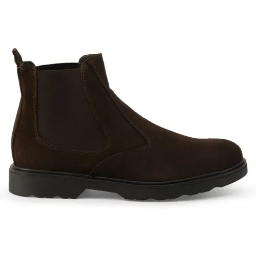 Suede Chelsea Stiefeletten - Duca di Morrone - Modalova