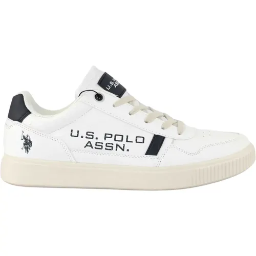 Stilvolle Bianco/Blu Sneakers - U.s. Polo Assn. - Modalova