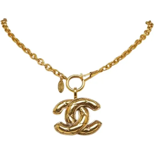 Pre-owned Metal chanel-jewelry , female, Sizes: ONE SIZE - Chanel Vintage - Modalova