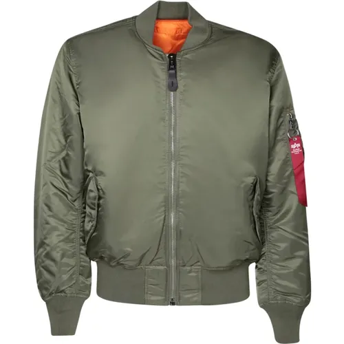 Heavy-duty jacket by Alpha , male, Sizes: S, M, L, XL - alpha industries - Modalova