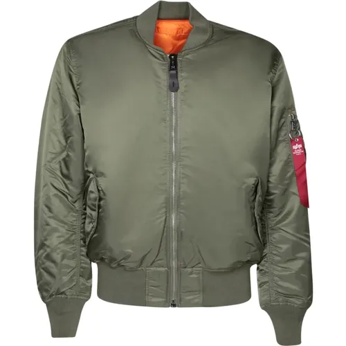 Heavy-duty jacket by Alpha , male, Sizes: S, M, XS, L - alpha industries - Modalova