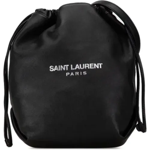 Pre-owned Leather shoulder-bags , female, Sizes: ONE SIZE - Yves Saint Laurent Vintage - Modalova