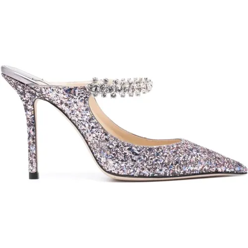 Glitter Pointed Toe Heels , female, Sizes: 5 UK, 4 UK - Jimmy Choo - Modalova