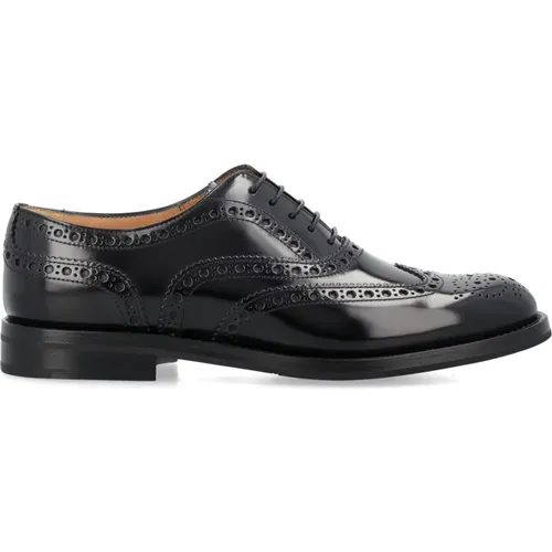 Brogue Lace-up Shoes , female, Sizes: 5 UK, 4 UK, 3 UK - Church's - Modalova