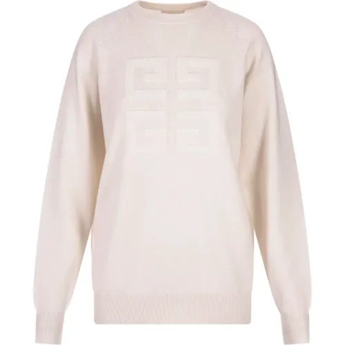 Cashmere Pullover with 4G Logo , female, Sizes: XS, S, M - Givenchy - Modalova