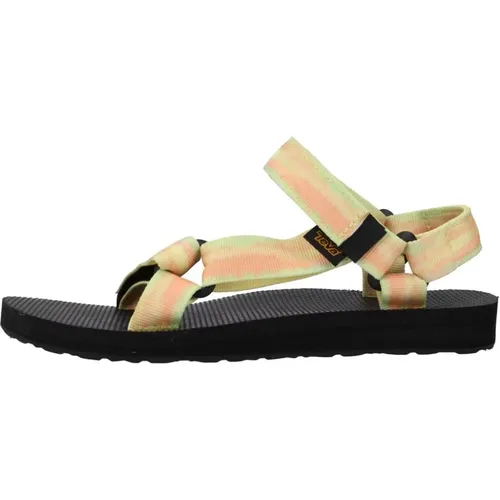 Stylish Flat Sandals for Summer , female, Sizes: 4 UK, 5 UK, 7 UK, 6 UK - Teva - Modalova