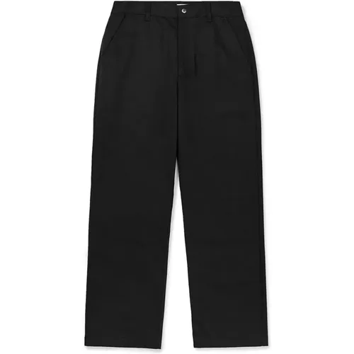 High-Waist Cotton Chino Pants , male, Sizes: W32 - alexander mcqueen - Modalova