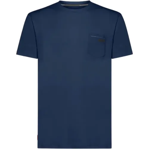 Rundhalsausschnitt Kurzarm T-Shirt , Herren, Größe: XL - RRD - Modalova