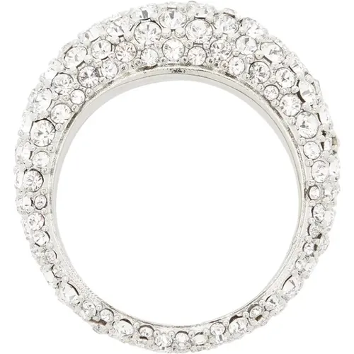 Bijoux Silver , female, Sizes: 52 MM - Amina Muaddi - Modalova