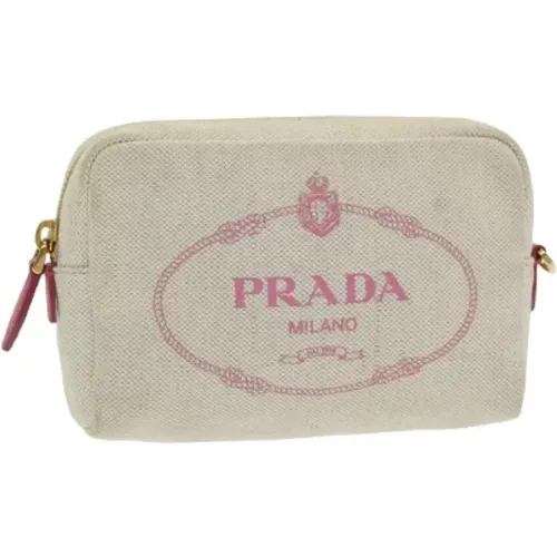 Pre-owned Canvas portemonnaies - Prada Vintage - Modalova