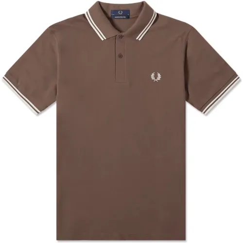 Twin Tipped Pole , male, Sizes: XS, S, XL, L, 2XL - Fred Perry - Modalova