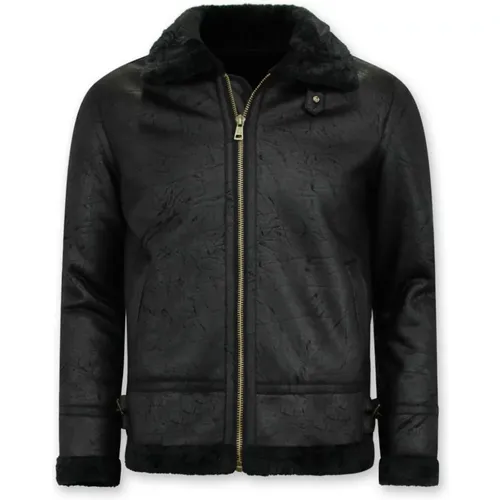 Shearling jacket - Lammy Coat , male, Sizes: M, S, XS, L - Enos - Modalova