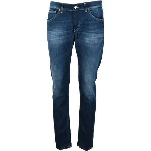 Slim-fit Jeans , Herren, Größe: W32 - Dondup - Modalova