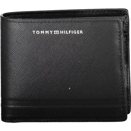 Herren Geldbörse Schwarz 2 Fächer - Tommy Hilfiger - Modalova