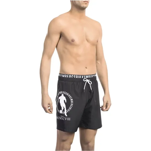 Schichtige Bermuda Beach Shorts , Herren, Größe: 2XL - Bikkembergs - Modalova