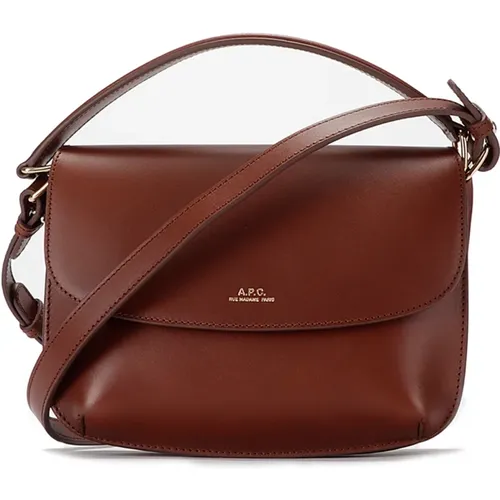 Sarah Shoulder Mini Bag , female, Sizes: ONE SIZE - A.p.c. - Modalova