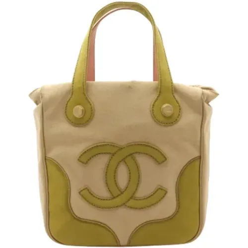 Pre-owned Canvas chanel-bags , female, Sizes: ONE SIZE - Chanel Vintage - Modalova