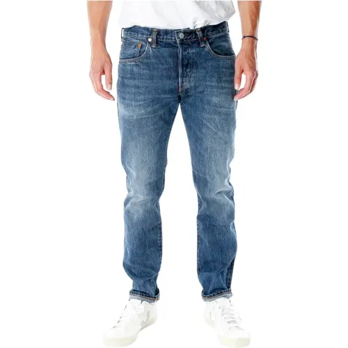 Dunkelblaue Tapered Fit Jeans Edwin - Edwin - Modalova