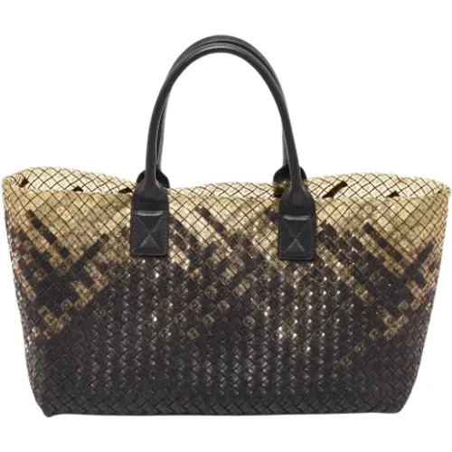 Pre-owned Leather totes , female, Sizes: ONE SIZE - Bottega Veneta Vintage - Modalova