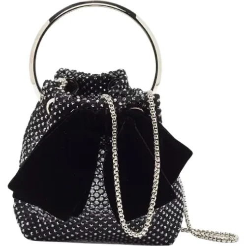 Pre-owned Velvet handbags , female, Sizes: ONE SIZE - Jimmy Choo Pre-owned - Modalova