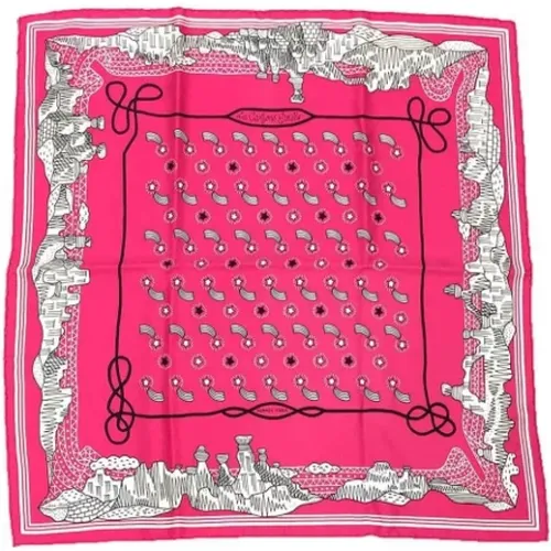 Pre-owned Silk scarves , female, Sizes: ONE SIZE - Hermès Vintage - Modalova