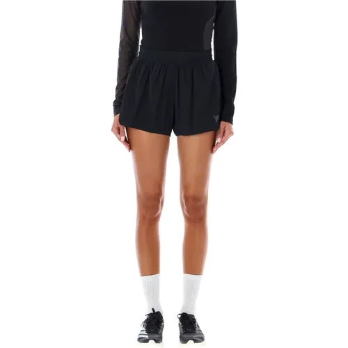 Schwarze Laufshorts Aw24 , Damen, Größe: L - Y-3 - Modalova