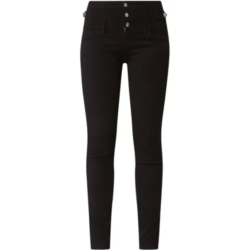 Elegant and Practical Slim-Fit Pants Uf0014 D4019 , female, Sizes: W25 - Liu Jo - Modalova