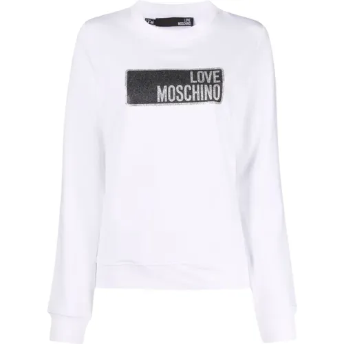 Training Shirt , female, Sizes: M, S - Love Moschino - Modalova