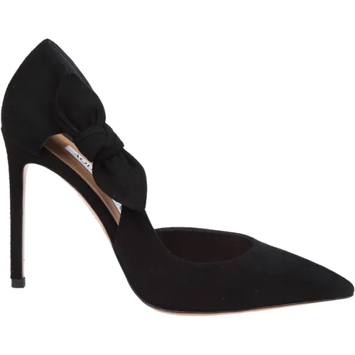 Suede Stiletto Heel Pumps , female, Sizes: 5 UK, 3 UK - Aquazzura - Modalova