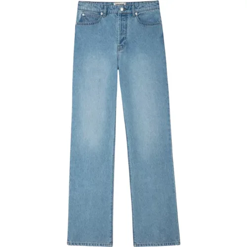 Light Flared Jeans with Visible Back Stitching and Metal Straps , female, Sizes: W26, W28, W25, W27 - Zadig & Voltaire - Modalova