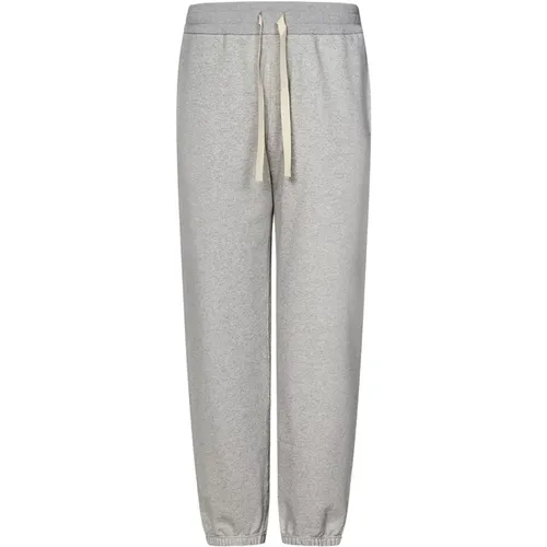 Grey Cotton Joggers Aw24 , male, Sizes: L, M, S, XL - Jil Sander - Modalova