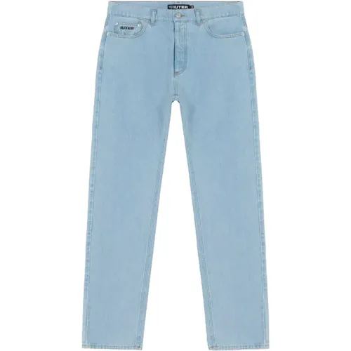Regelmäßige Denim-Jeans , Herren, Größe: W30 - Iuter - Modalova