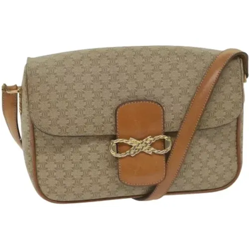 Pre-owned Canvas celine-bags , female, Sizes: ONE SIZE - Celine Vintage - Modalova