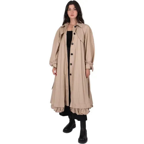 Trenchcoat sand , female, Sizes: M - Patou - Modalova