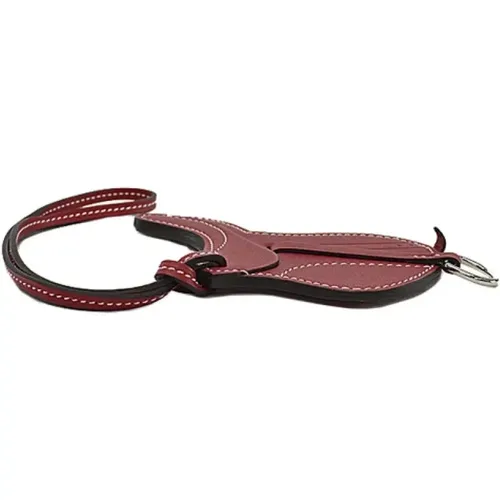 Gebrauchter roter Hermès Schlüsselhalter aus Leder - Hermès Vintage - Modalova