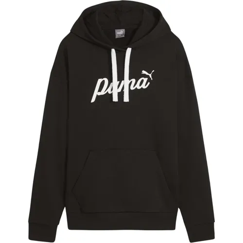 Ess+ Hoodie , Damen, Größe: S - Puma - Modalova