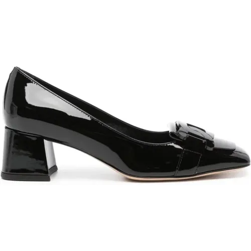 Patent Leather Loafer with Tassel , female, Sizes: 5 1/2 UK, 2 UK, 4 UK, 5 UK, 7 UK, 6 UK, 3 UK, 4 1/2 UK - TOD'S - Modalova