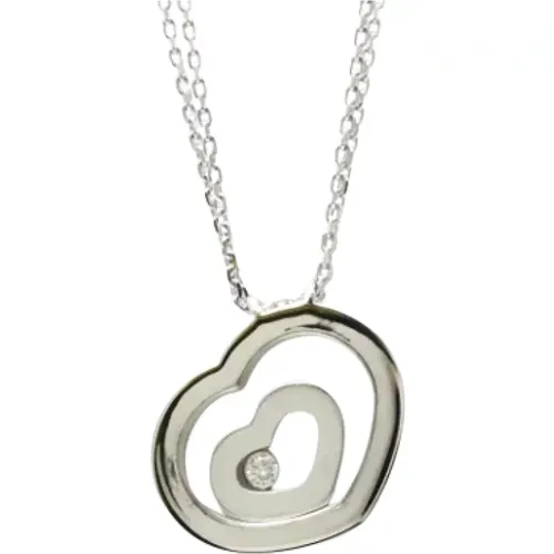 Pre-owned White Gold necklaces , female, Sizes: ONE SIZE - Chopard Pre-owned - Modalova