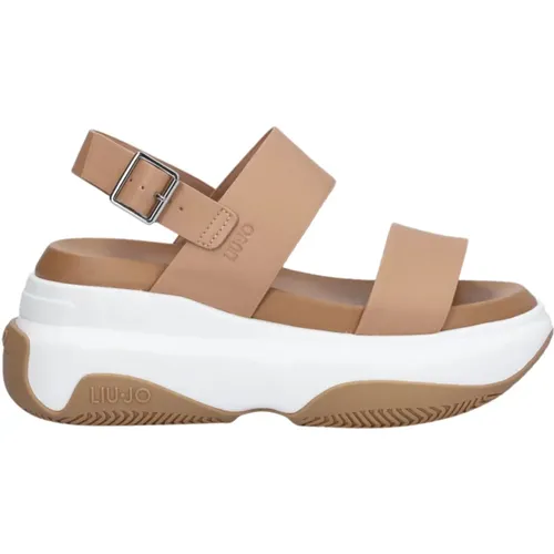 Plateau Keilabsatz Sandalen , Damen, Größe: 39 EU - Liu Jo - Modalova