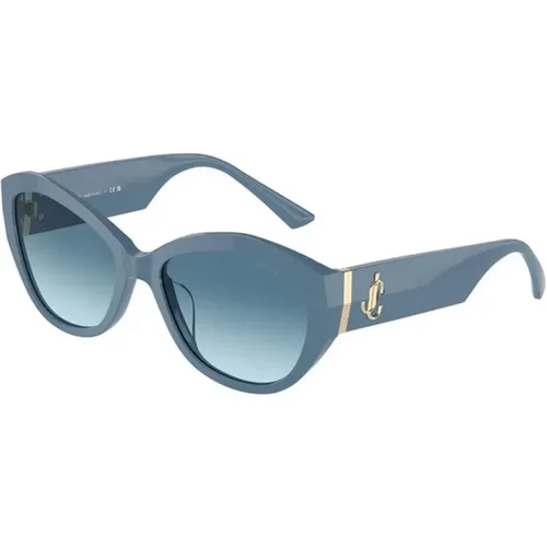 Blaue Verlauf Sonnenbrille Modell Jc5013U - Jimmy Choo - Modalova