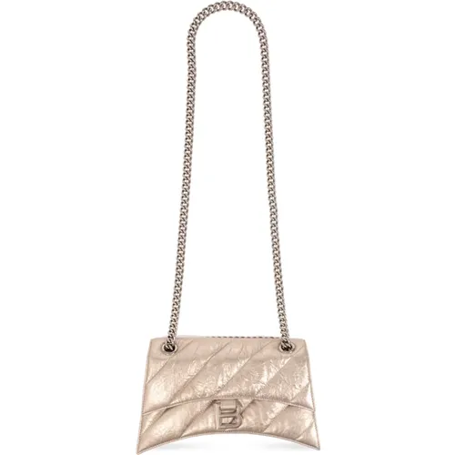 Crush S Shoulder Bag , female, Sizes: ONE SIZE - Balenciaga - Modalova