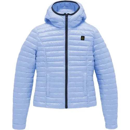 Leichte Technische Stoff Kapuzenjacke - RefrigiWear - Modalova