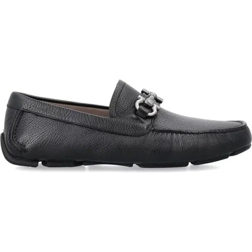 Parigi Loafers Leather Slip-On , male, Sizes: 5 UK, 5 1/2 UK, 6 1/2 UK - Salvatore Ferragamo - Modalova