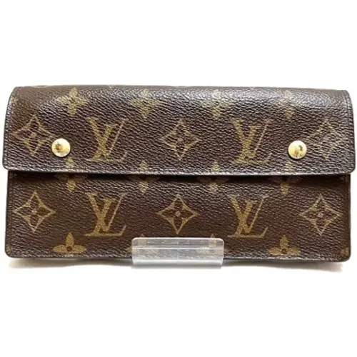 Pre-owned Canvas wallets , unisex, Sizes: ONE SIZE - Louis Vuitton Vintage - Modalova